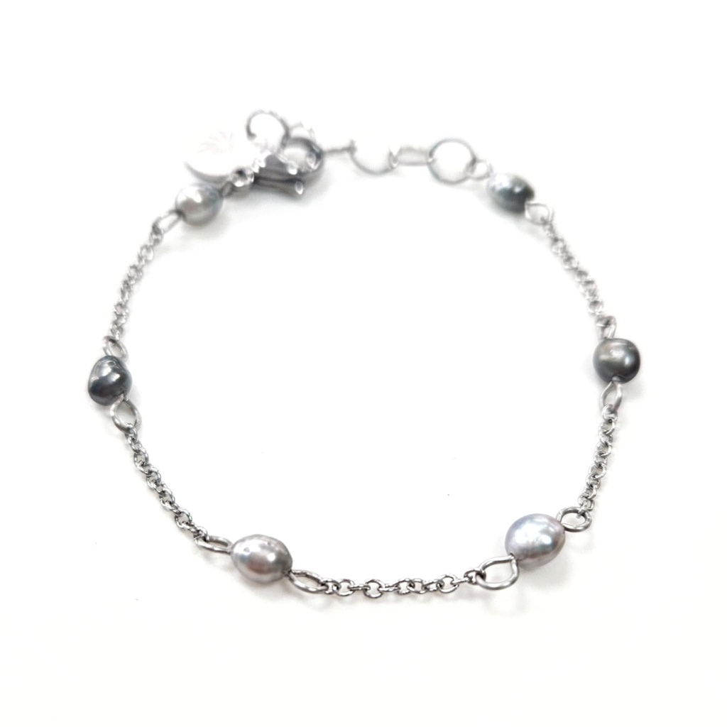 Bracelet  acier inoxydable enfant 6 keishis (15cms)