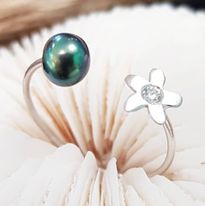 BAGUE TIARE KEISHIS &amp; DIAMANT