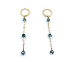 [MCRCK] MINI CREOLES CHAINE KEISHIS - Plaqué Or