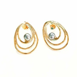 [BOKS] BOUCLES D'OREILLES SPHERES AVEC KEISHI