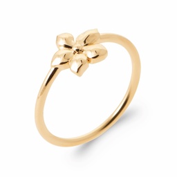 [FLEUR] BAGUE FLEUR - Plaqué Or