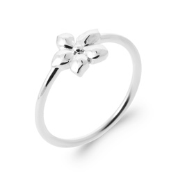 [FLEURAR] BAGUE FLEUR - ARGENT