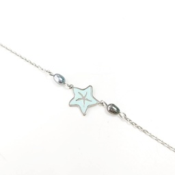 [BRSTARFISH] BRACELET ENFANT STARFISH 2 KEISHIS - ARGENT