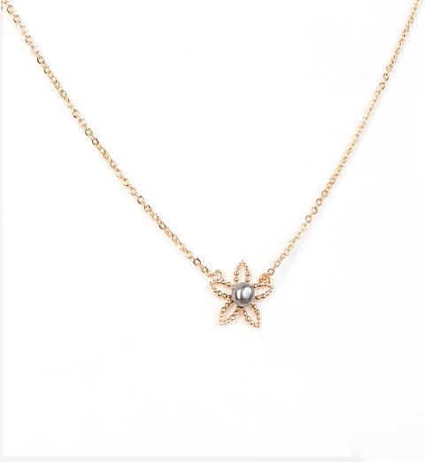 COLLIER plaqué or TIARE + KEISHI