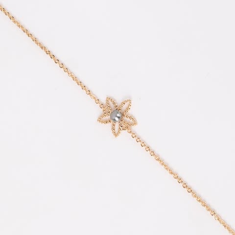 BRACELET plaqué or TIARE + KEISHI