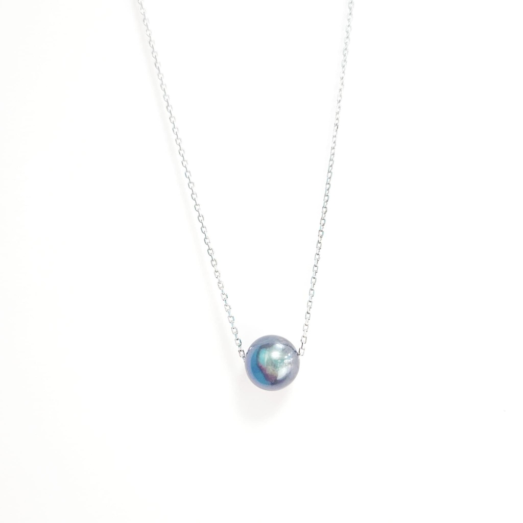 COLLIER ONE PEARL COLLECTION CAPSULE - ARGENT