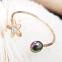 BAGUE TIARE KEISHIS&amp;DIAMANT