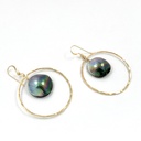 Boucles d'oreilles Mabe cercle