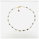 COLLIER 17 KEISHIS PLAQUE OR REPLCOK