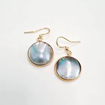 BOUCLES D'OREILLES MABE SERTIS - Acier doré