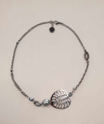 Collier perle +keishis
