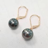 [BOD2P] Boucles d'oreilles Dormeuse Perles de Tahiti