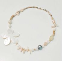 [LOCOB] Collier Lolita Beige plaqué or