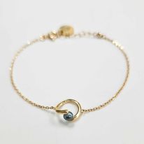 [BRAK] BRACELET PLAQUE OR ANNEAU ET 1 KEISHI