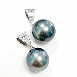 [PBAR] PERLE bélière marquisienne argent rhodié