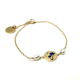 [BRENFP2KE] Bracelet Enfant plaqué or Palmier 2 KEISHIS