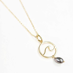 [COVAG] Collier Vague et Keishi - plaqué or