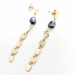 [BOKPASTD] BOUCLES D OREILLES LONGUE PASTILLESET KEISHI