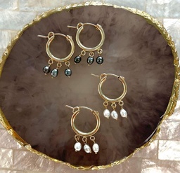 Créoles Mini goldfilled keishis