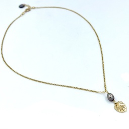 [MGFPCK] COLLIER Mini feuille de Ape et1 Keishi