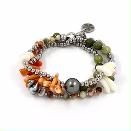 [NIBRM] Bracelet  Nico 3 tours multicouleurs