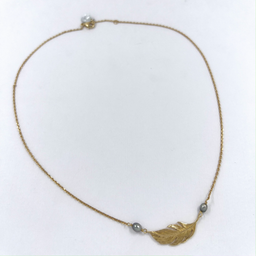 [PGFCO2K] Collier goldfilled plume 2 keishis